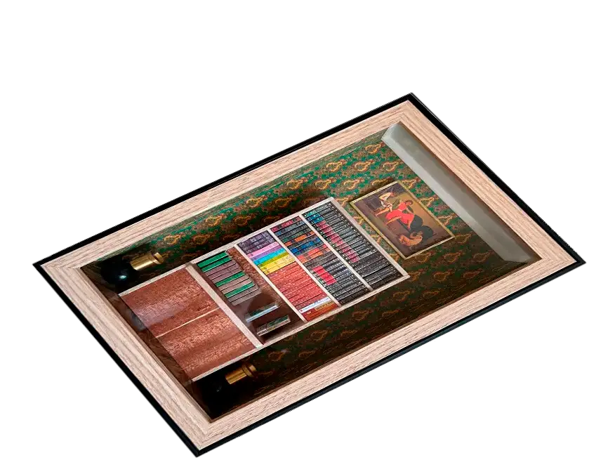 Handmade 3D shadow box miniature wall diorama roombox